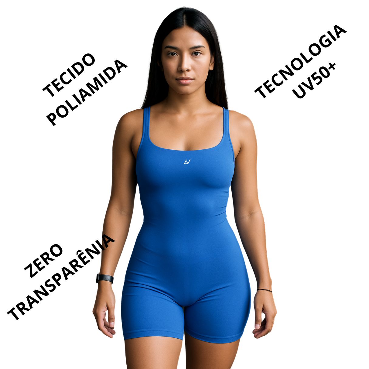 Macaquinho Regata Movement L'evo Poliamida