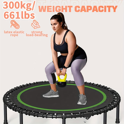 Mini Trampolim Fitness 40” – Suporta até 300kg