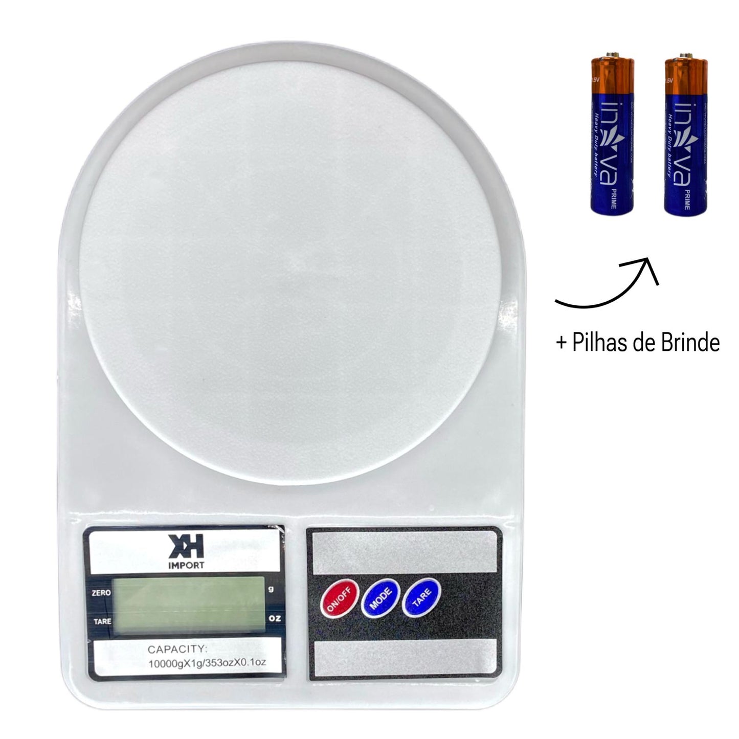Balança Digital Alta Precisão Capacidade 10kg