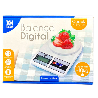 Balança Digital Alta Precisão Capacidade 10kg