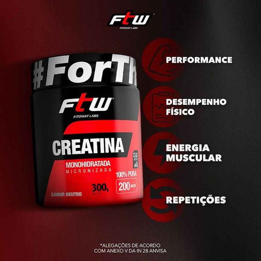 Creatina FTW em Pó – 300g